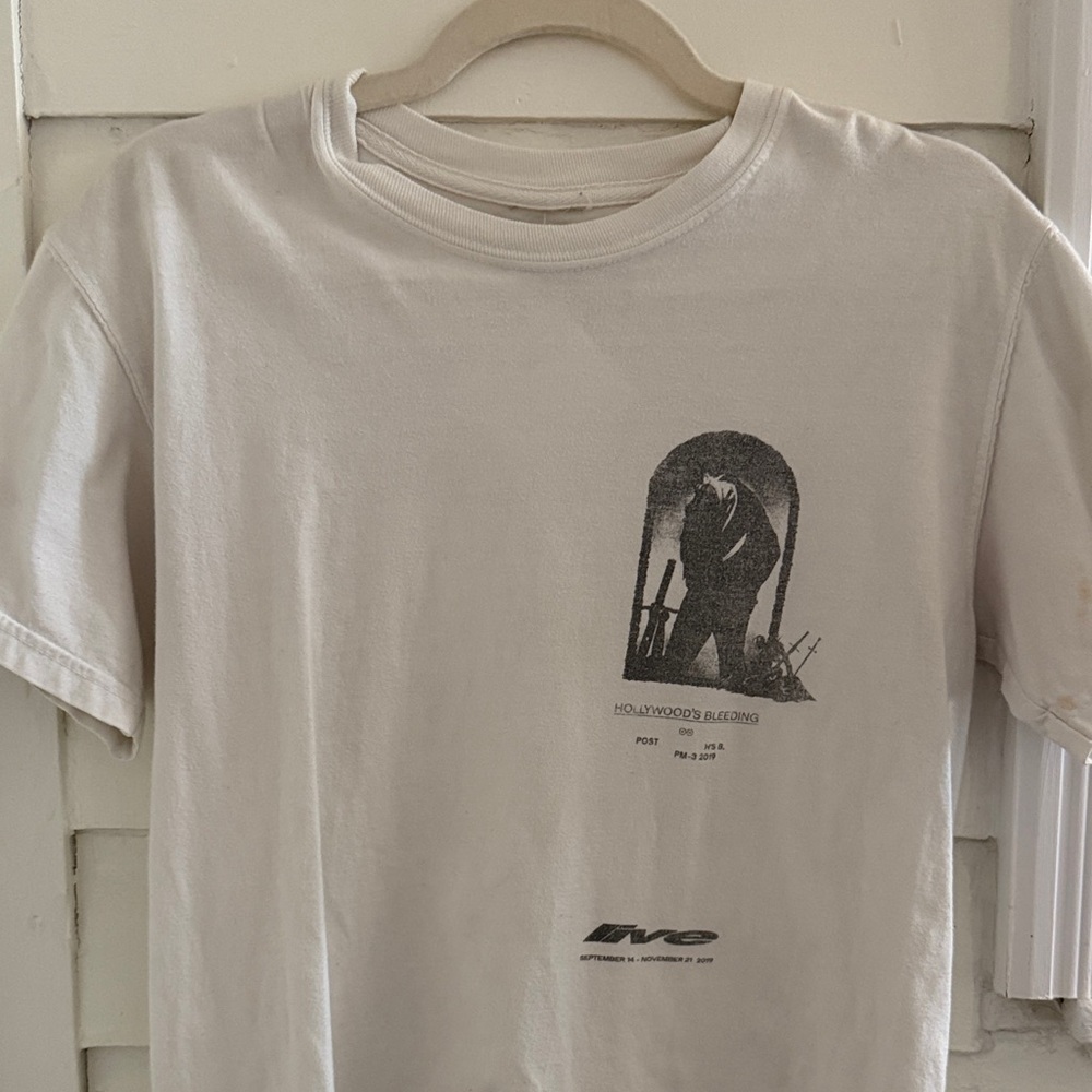 Post Malone 2019 Fall Tour Concert T-shirt